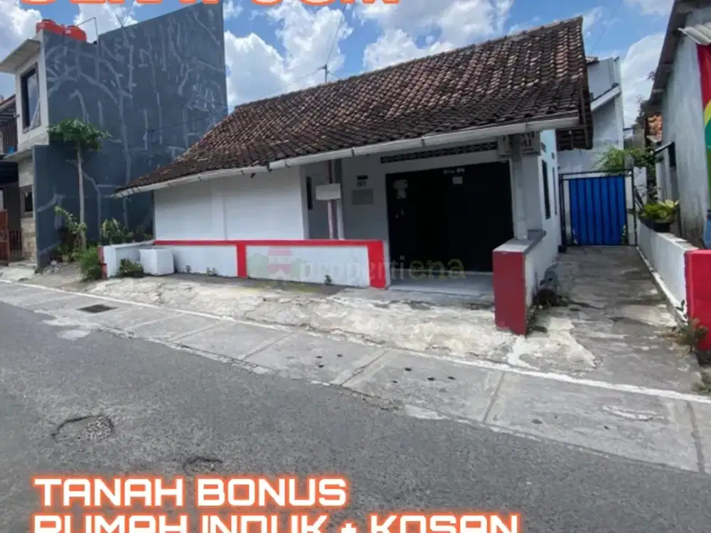 TANAH BONUS RUMAH INDUK + KOSAN DI POGUNG DEKAT UGM