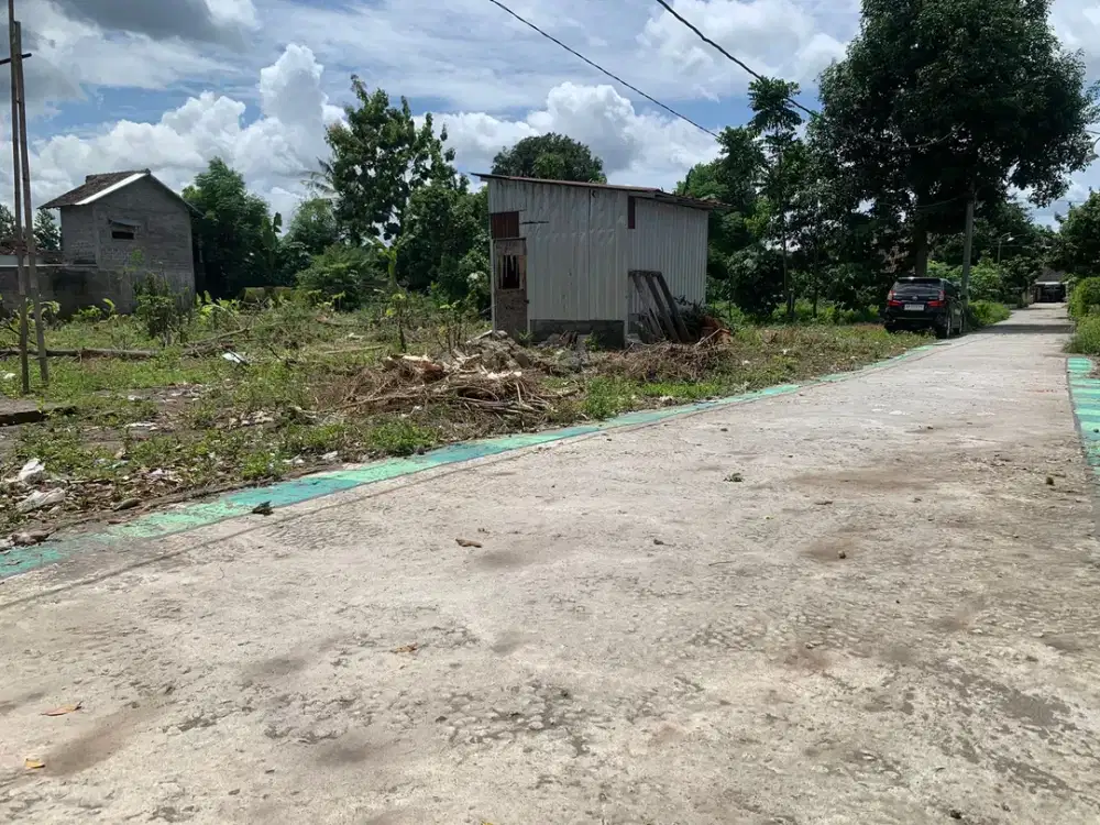 Siap AJB Tanah Jl. Tugu Semar, Berbah, Cocok untuk Investasi