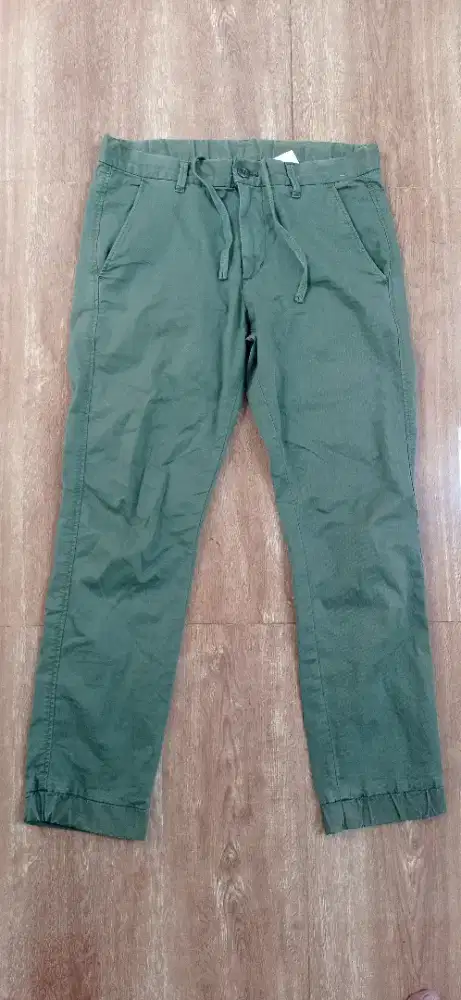 Jual celana joger army original uniqlo