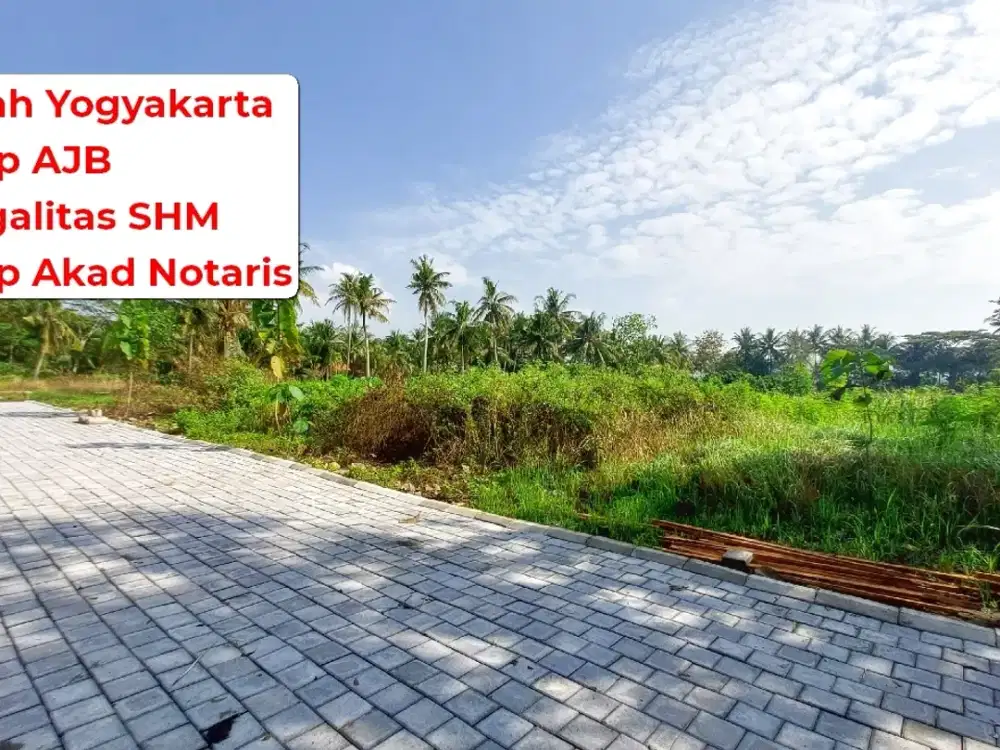 Tanah Strategis Tawangsari Dekat Kampus UAD 4 Pengasih