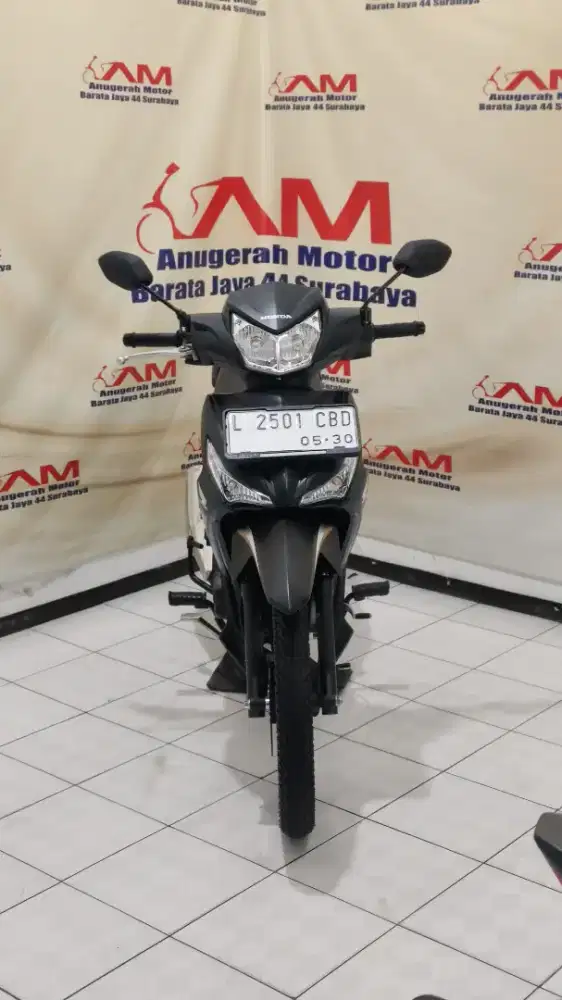 Km 1 Ribu New Supra x 125 fi tahun 2025 Hitam doff
