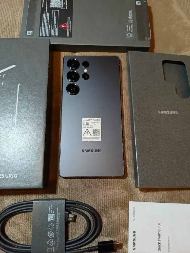 Samsung S25 Ultra 5g 12/512gb Titanium JetBlack Resmi SEIN