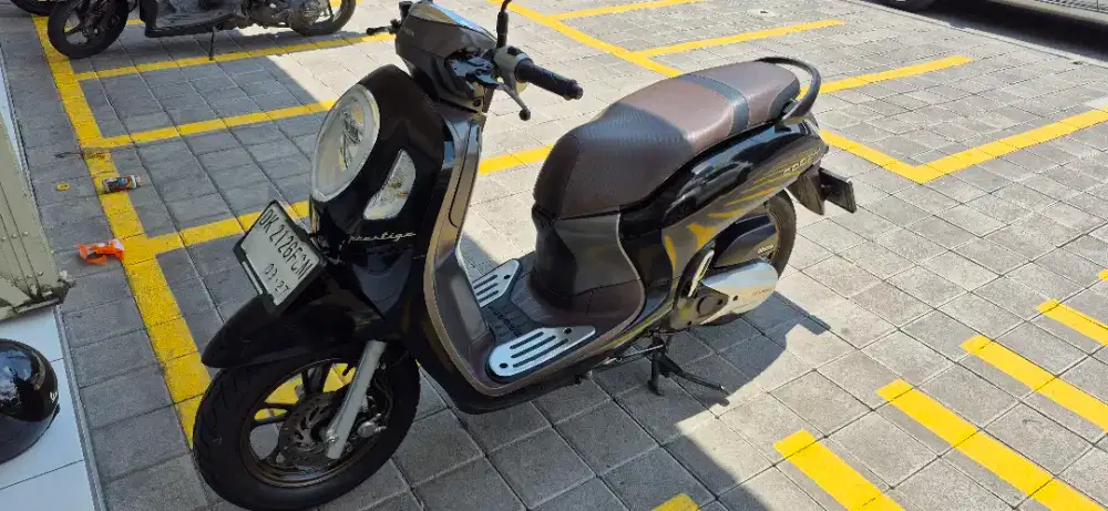 Honda Scoopy Prestige 2022 Warna Hitam, Surat Lengkap, Bebas Banjir