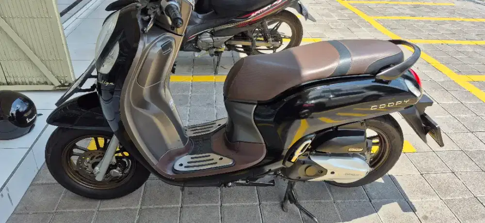 Honda Scoopy Prestige 2022 Warna Hitam, Surat Lengkap, Bebas Banjir