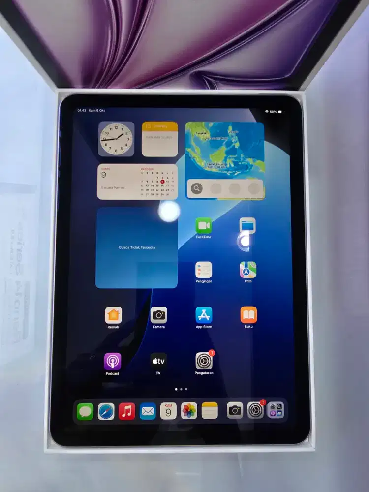 Ipad Air 7 11 inch M3 512Gb Wifi Garansi resmi Ibox 11 bln -MasterCom