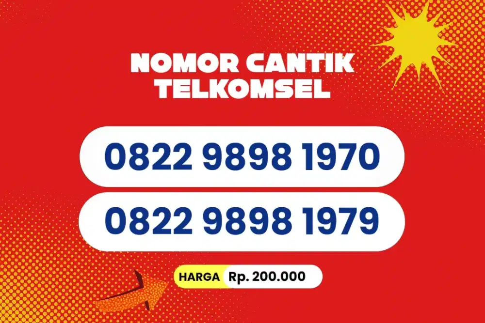 Nomor Cantik Telkomsel Murah
