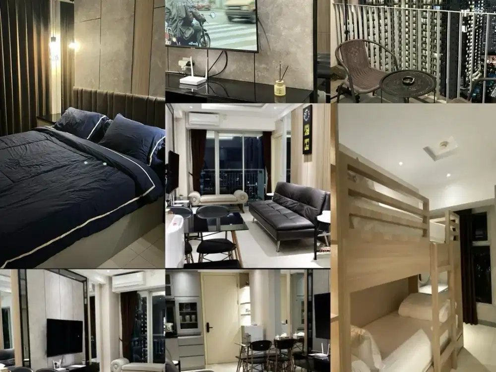 DISEWAKAN APARTEMEN Pakuwon Mall Anderson 2 BR Pojok FULL FURNISHED