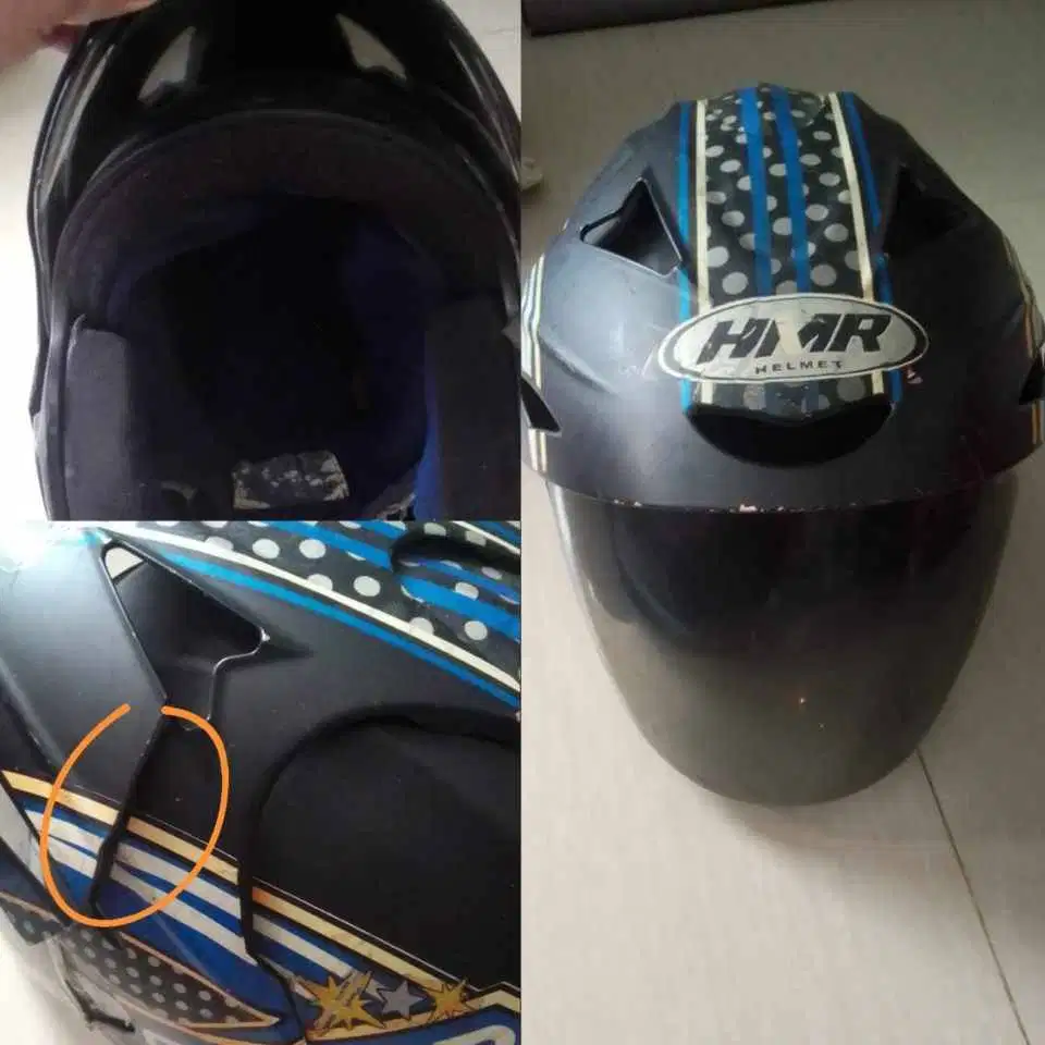 Bekasi - Jual saja helm sdh tdk d pakai lagi minus
