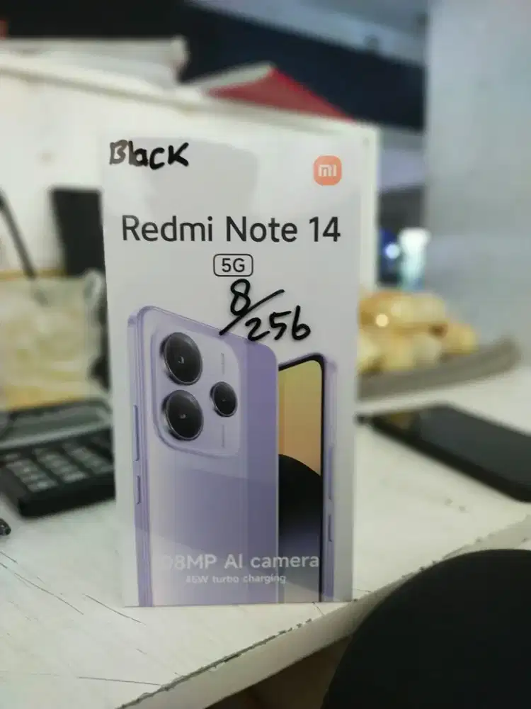Redmi note 14 5g 8/256 garansi resmi