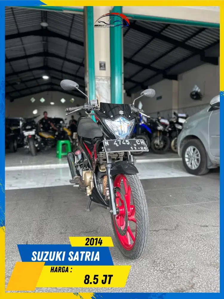 SUZUKI SATRIA FU 2014 MURMER MASZEHH HIKMAH MOTOR KEPUH