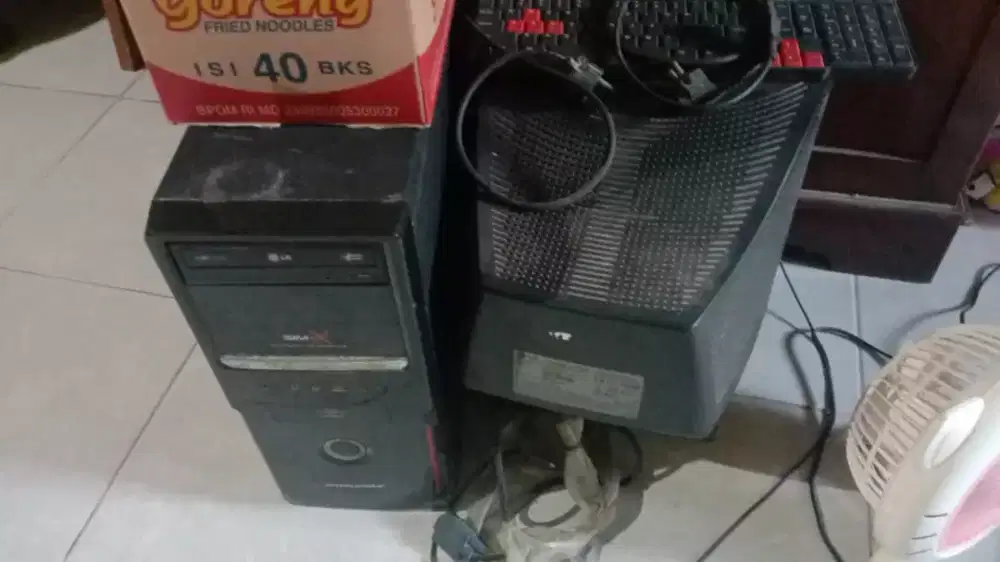 Siap tampung cpu/monitor rusak