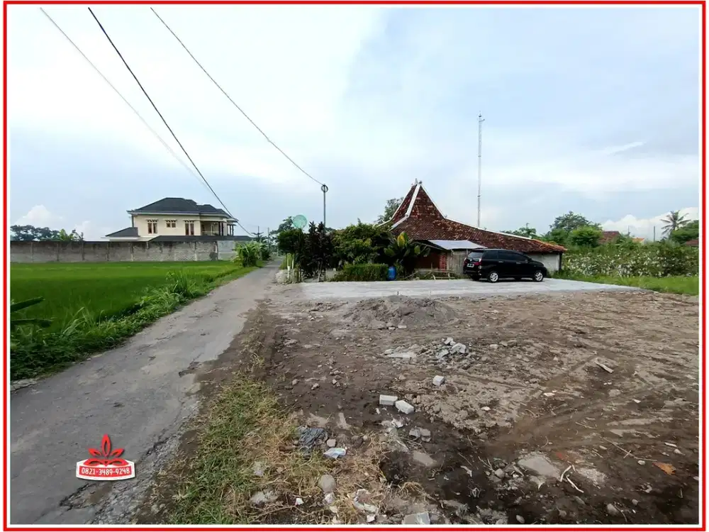 Tanah Buat Rumah Mewah View Merapi di Umbul Permai Sleman