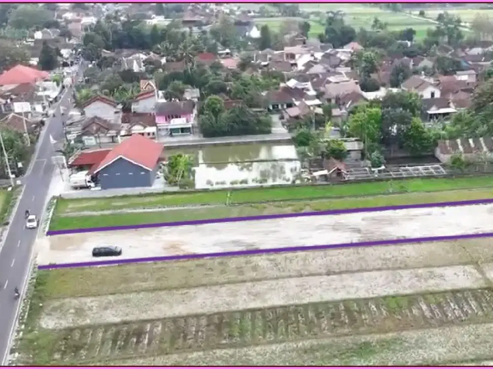 Dekat Kampus UNJANI untuk Villa Tanah di Godean