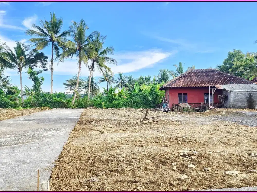 Tanah Dijual Dekat Kampus UNY Wates, Kulon Progo