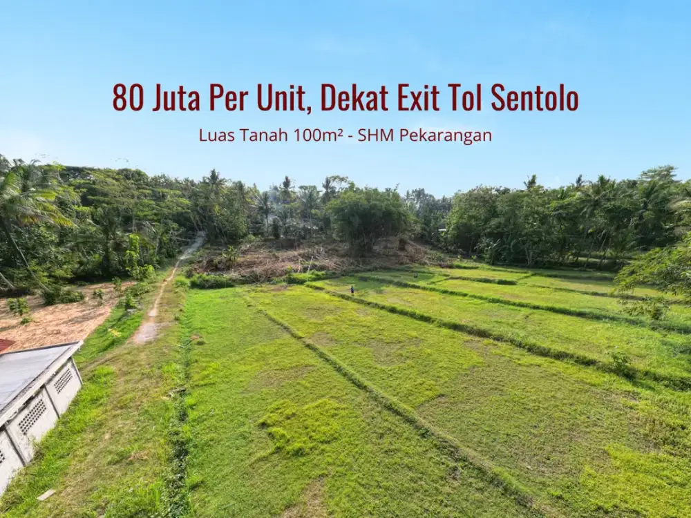 80 Juta Kavling di Nanggulan Kulonprogo Jogja, Lingkungan Asri