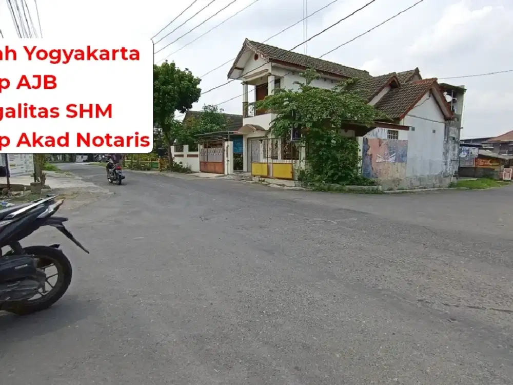 Legalitas SHM Tanah Dekat Hotel HYATT Ngaglik Sleman