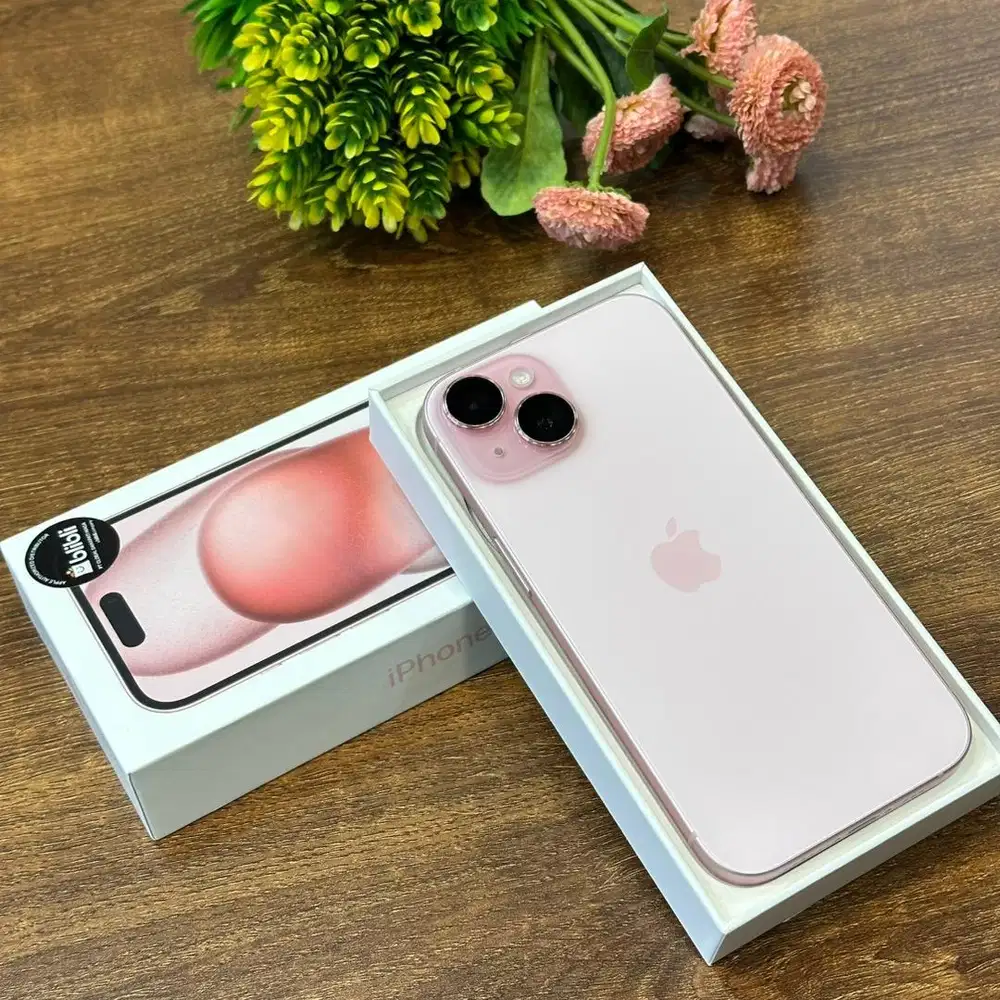iPhone 15 128Gb Pink Resmi terima tukar tambah