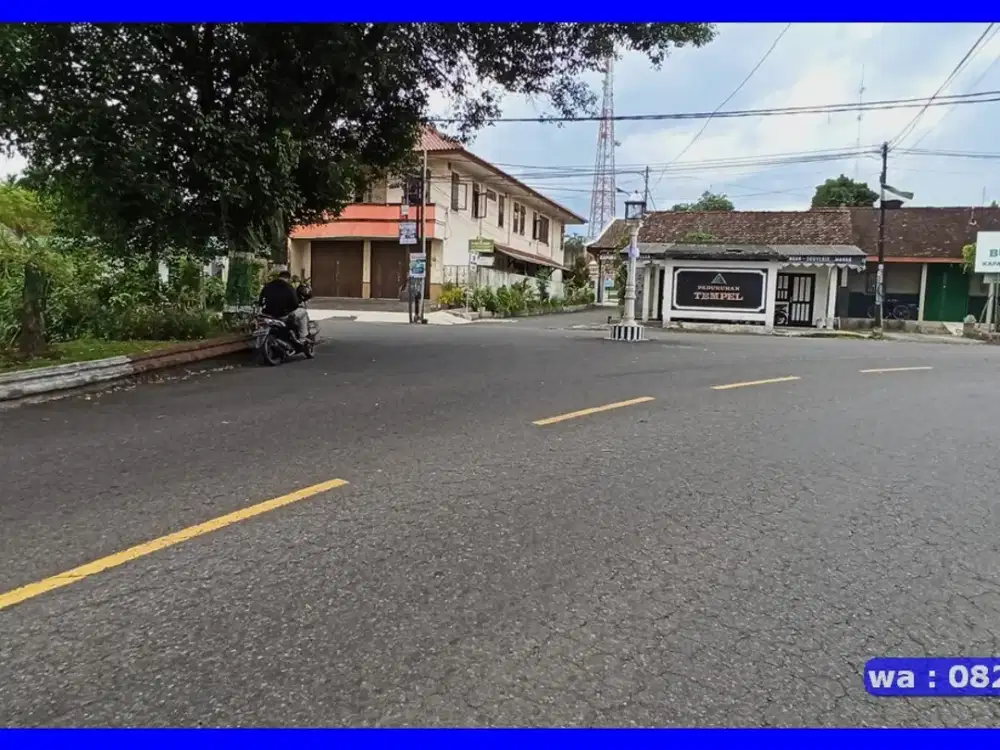 Tanah Murah Tepi Aspal, 300 Meter Kecamatan Tempel Sleman