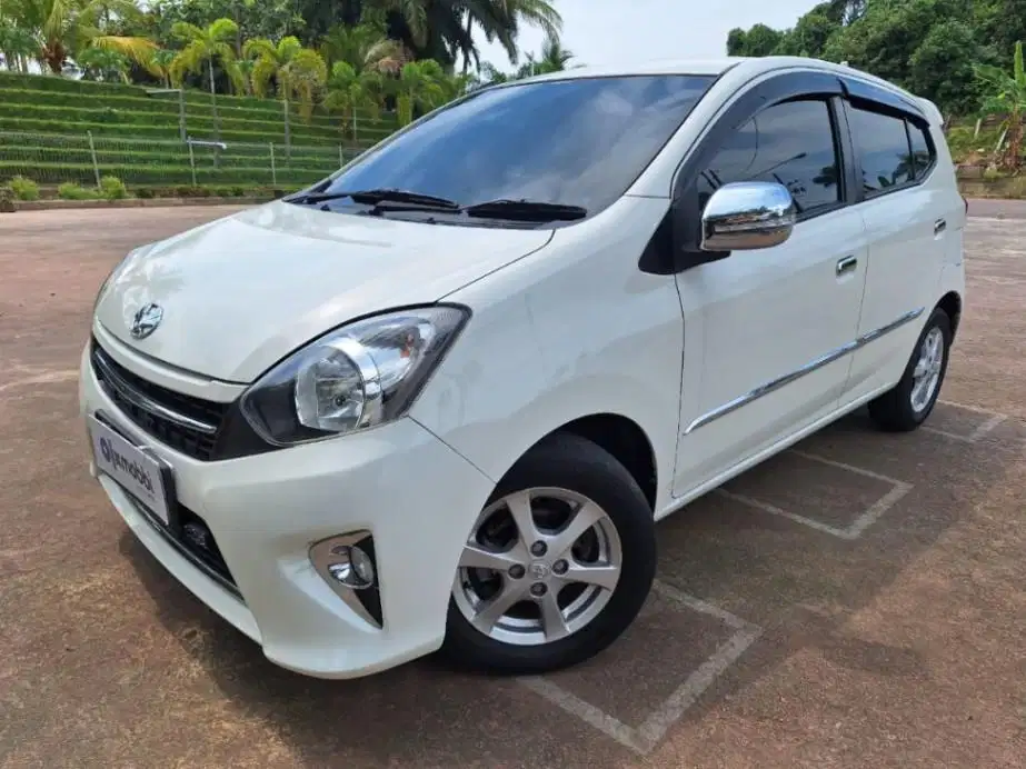 DP MURAH TOYOTA AGYA 1.0 G BENSIN Matic 2017 PUTIH DAFC