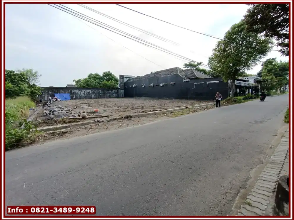Tepi Aspal Siap AJB di Purwomartani, Kalasan Sleman