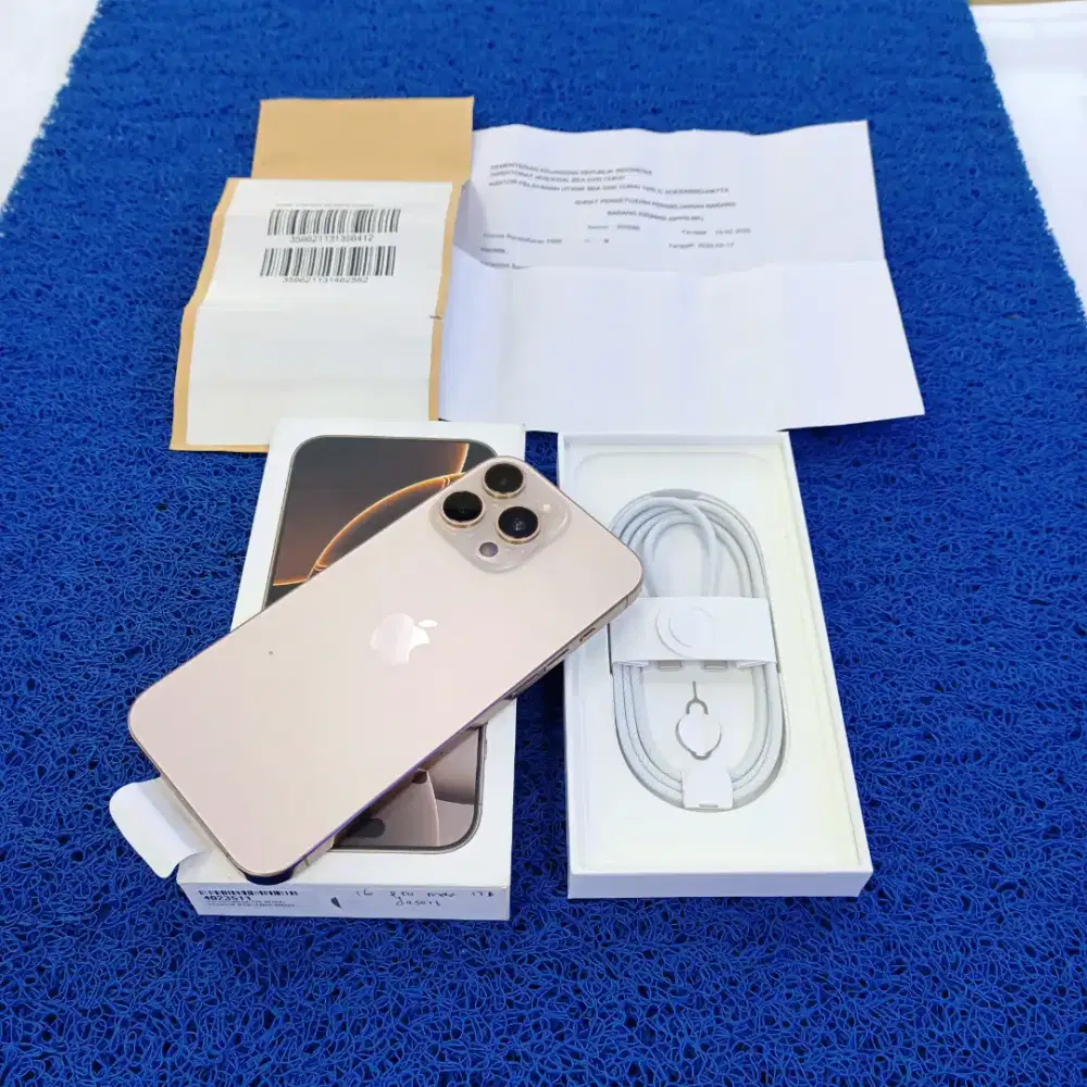 Iphone 16 Pro Max 1TB 99% like new grs inter sudah BeaCukai ada surat2