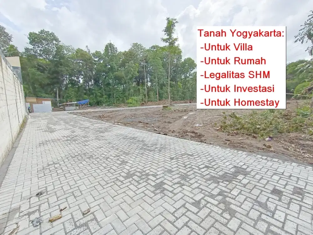 Legalitas SHM Tanah Dekat Kampus UII Lokasi Premium Ngaglik