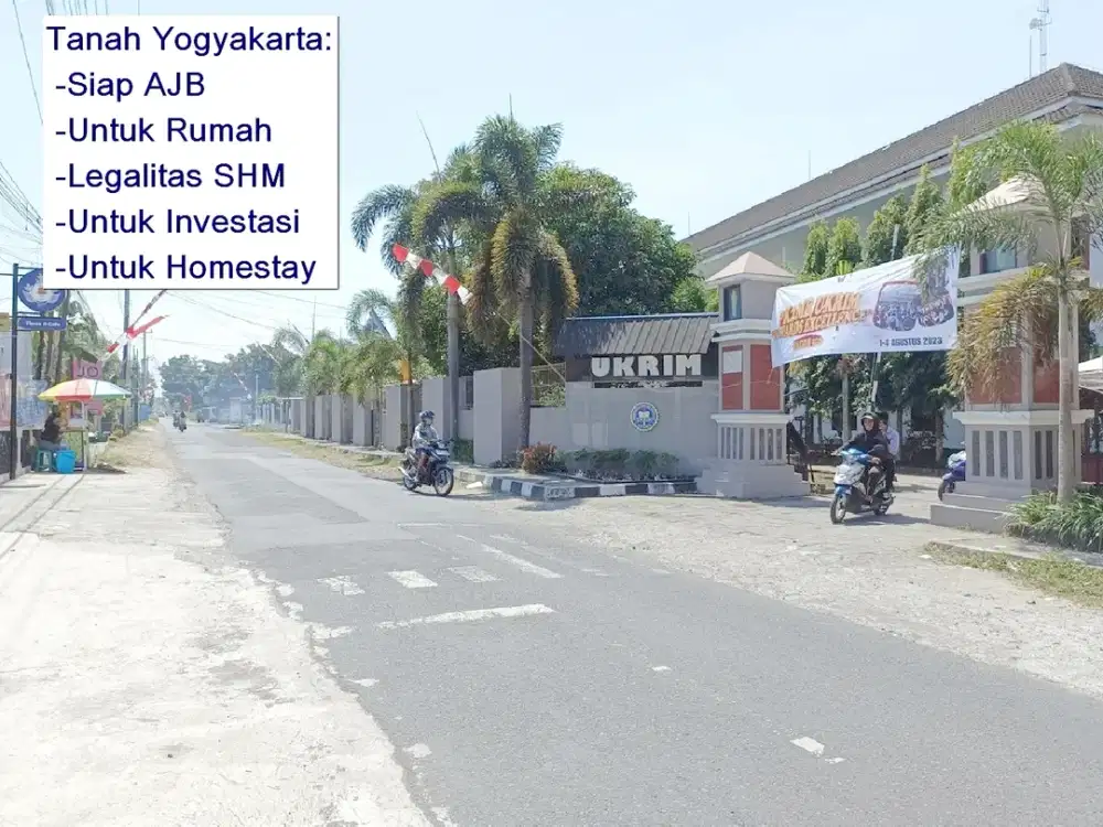 Tanah  di Jl. Kenanga Purwomartani Dekat Jogja Airport Resto