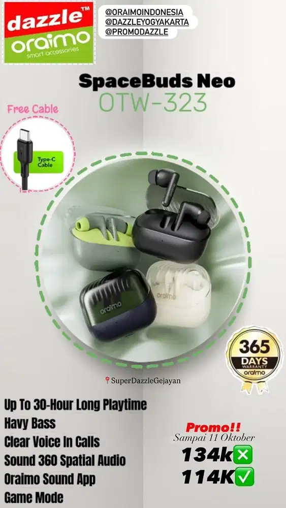 TWS Oraimo OTW-323