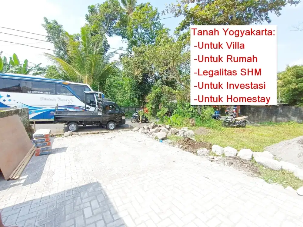 Tanah Dekat Samsat Sleman Lokasi Premium Tempel