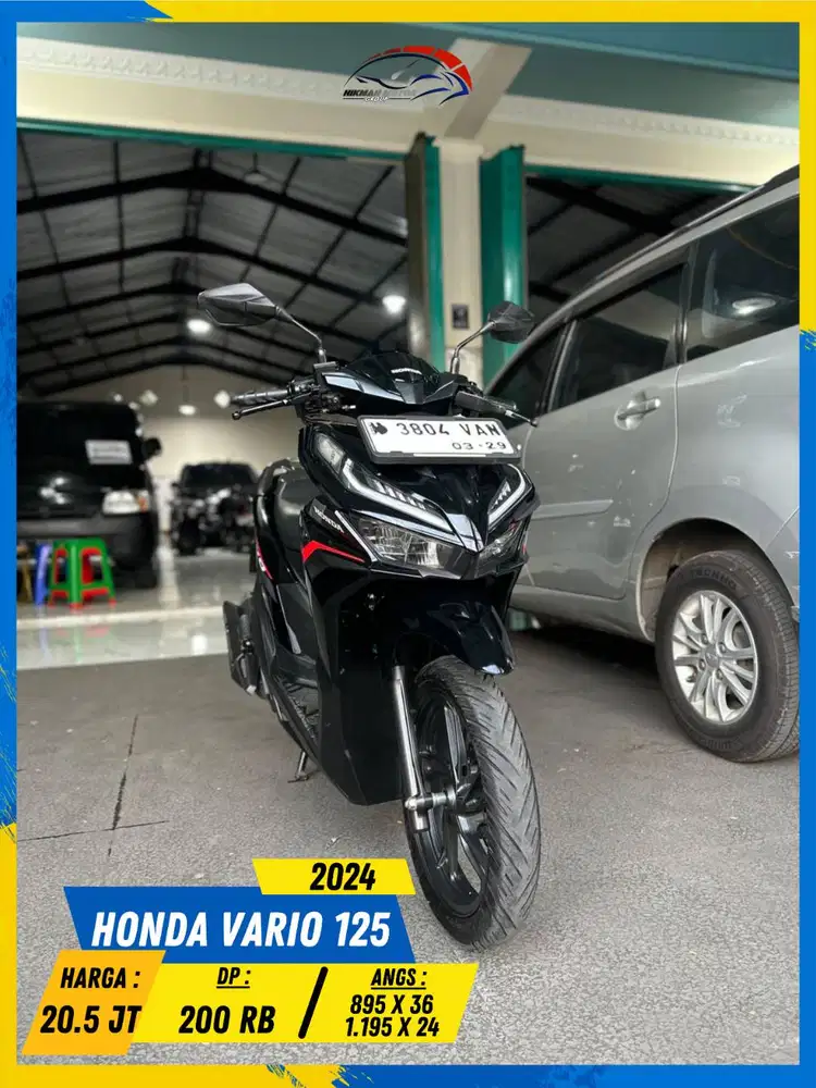 HONDA VARIO 125 2024 LIKE NEW MASZEHH HIKMAH MOTOR KEPUH