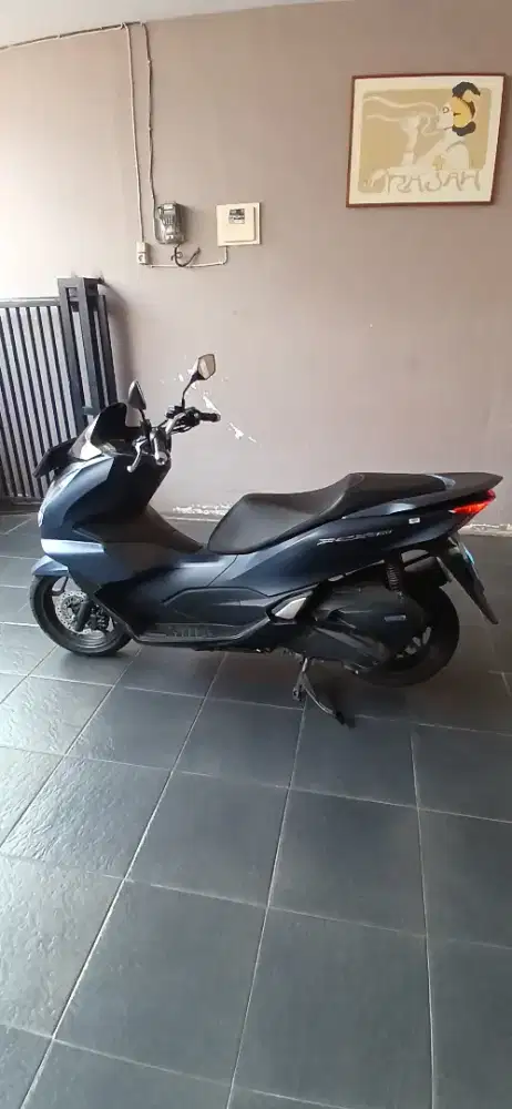 PCX 160 2023 blue matte beli dari baru nama sendiri