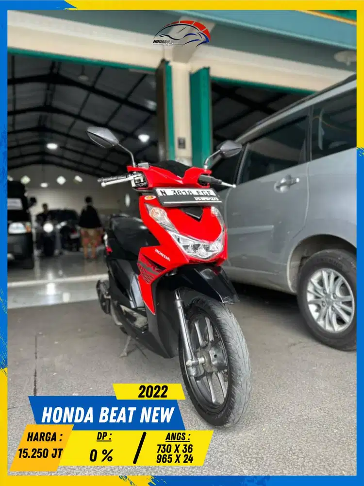 HONDA BEAT NEW 2022 MANTAP GASS MASZEHH HIKMAH MOTOR KEPUH
