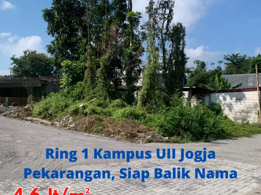 Info Tanah Sardonoharjo Sleman Utara Ring Road Hari Ini