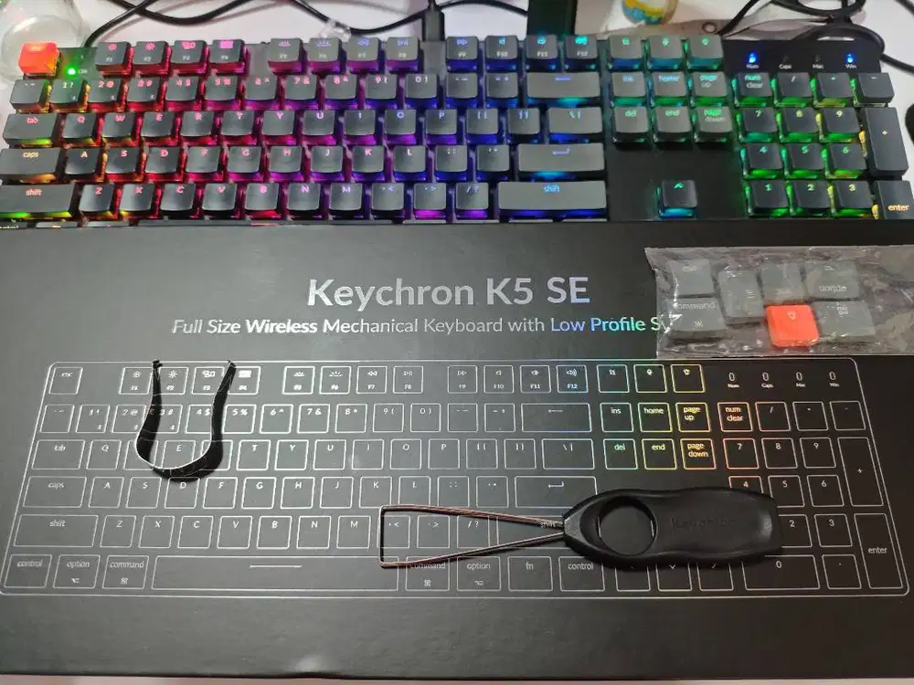 Keychron K5 SE Hot-swappable Optical RGB Wireless Mechanical Keyboard