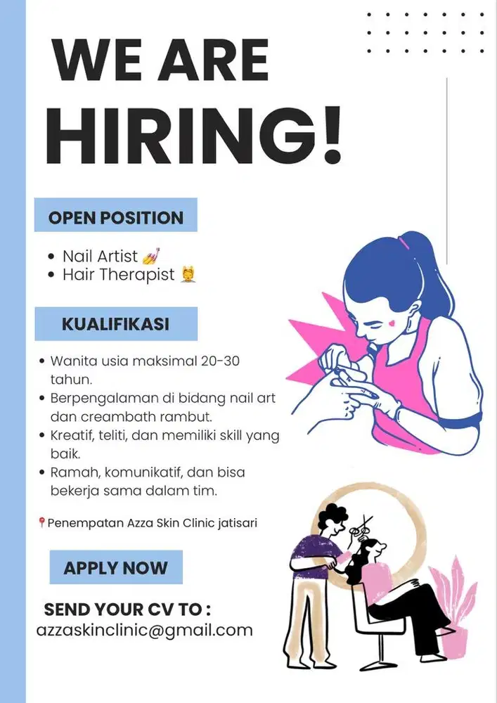 Dicari terapi nail dan hair