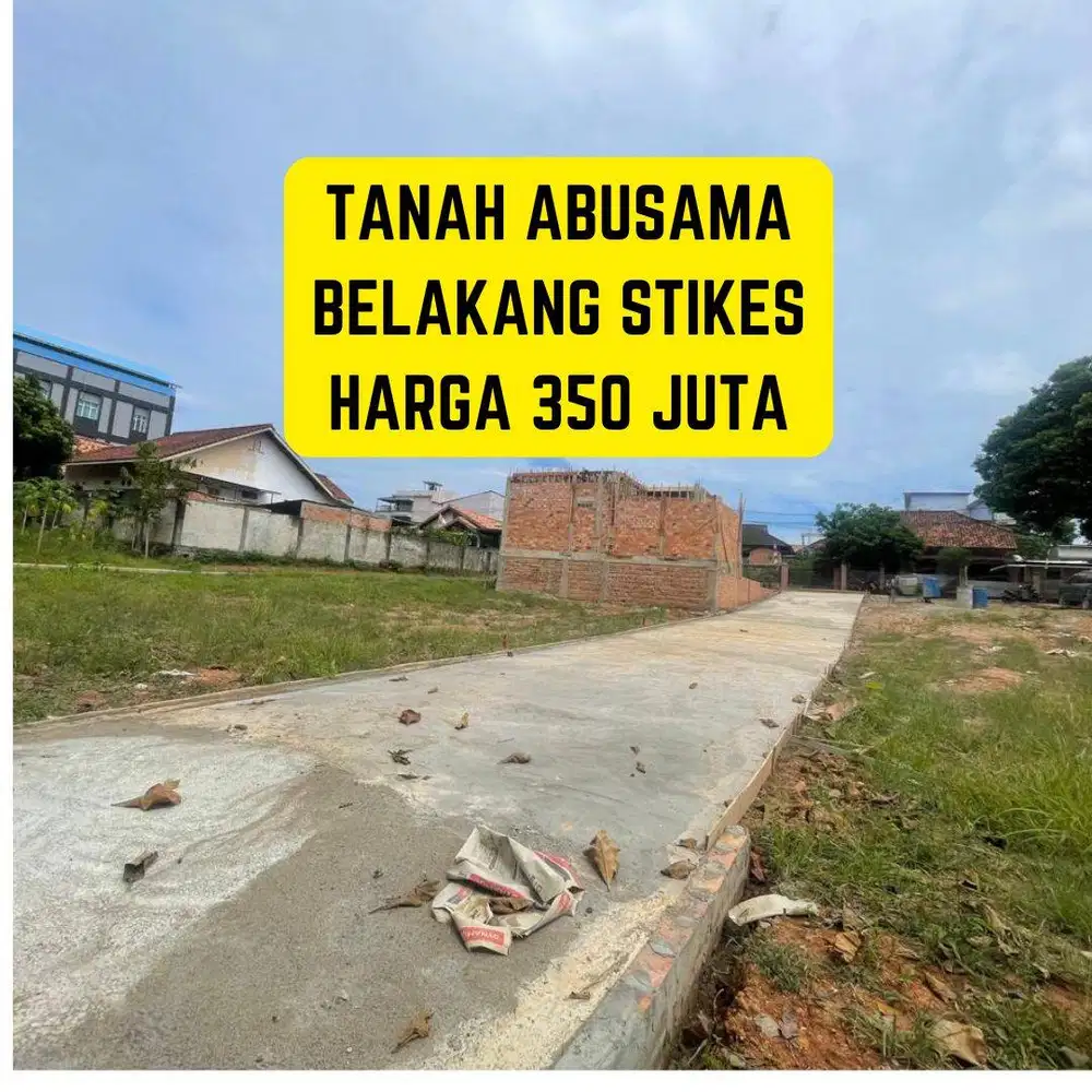 JUAL CEPAT TANAH ABUSAMA KOTA PALEMBANG