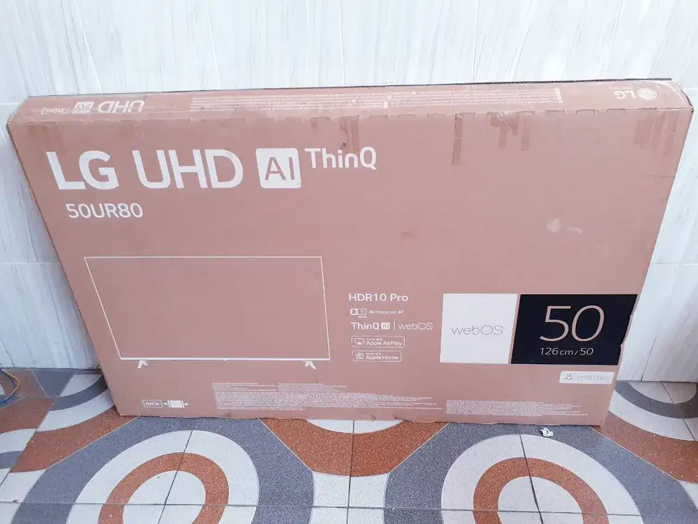 TV SMART LG 50 IN UHD 4K DIGITAL HD TV NETFLIK YOUTUBE GARANSI
