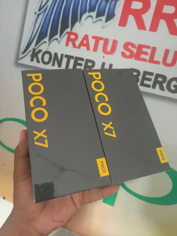 New Poco x7 5G ram8/256 garansi resmi 1 tahun
