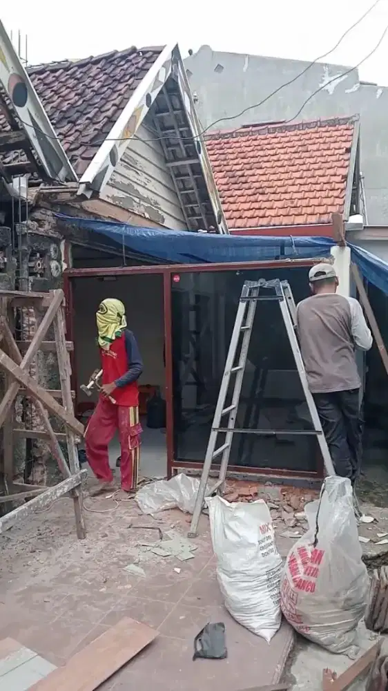 Tukang bangunan,galvalum,canopi,partisi,keramik,plafon,listrik, ngecat