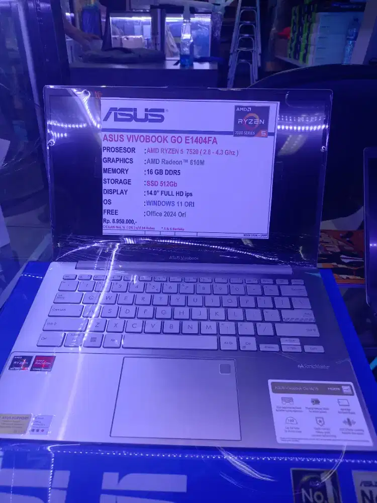 Laptop asus go e1404fa