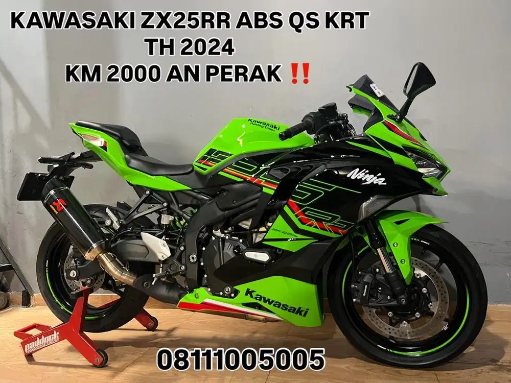 KM 2 REBU PERAK KAYA BARU ‼️ KAWASAKI ZX25RR ABS SE QS KRT 2024