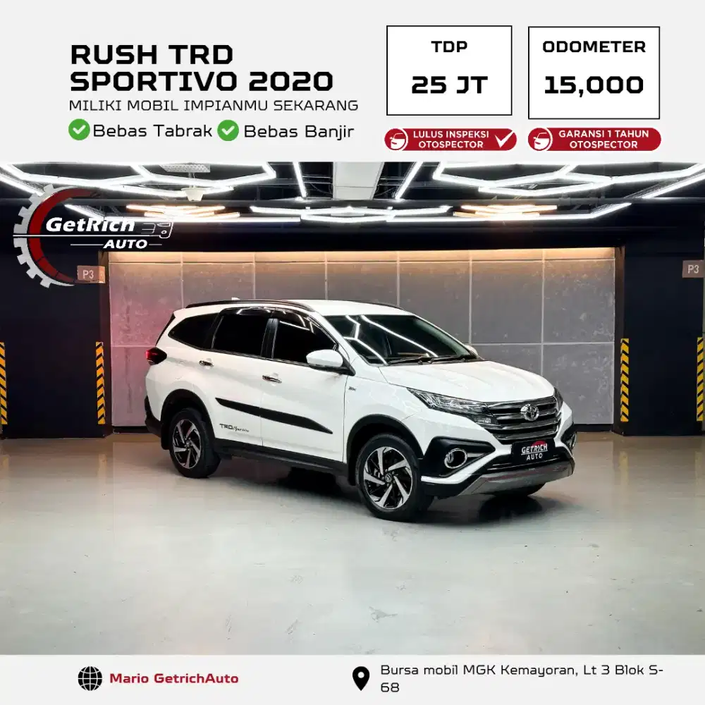 VERY LOW KM TOYOTA RUSH TRD 2020