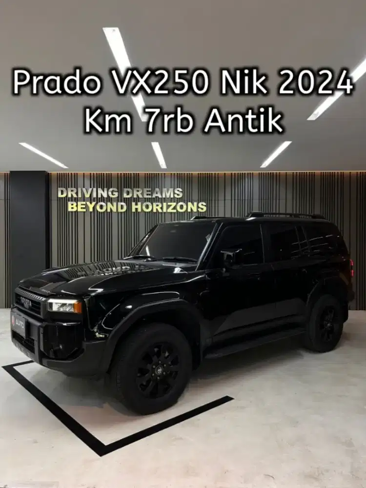 Toyota Land Cruiser Prado 2.7 VX250 2025 Hitam Km7rb Nik 2024