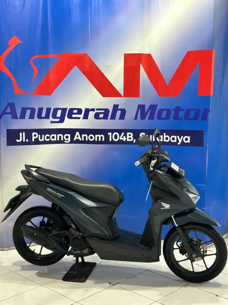 Honda Beat Deluxe iss Tahun 2023 Biru doff