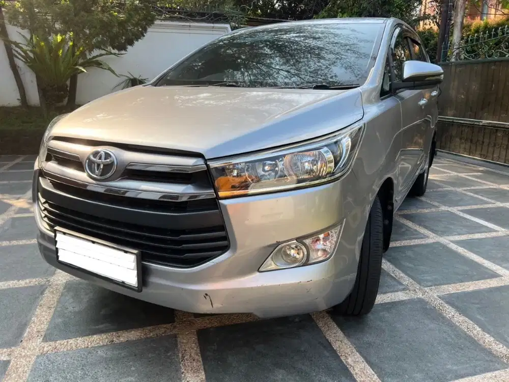 2017 Toyota Innova Kijang Reborn Silver Met 2.4G Diesel Mulus Pribadi