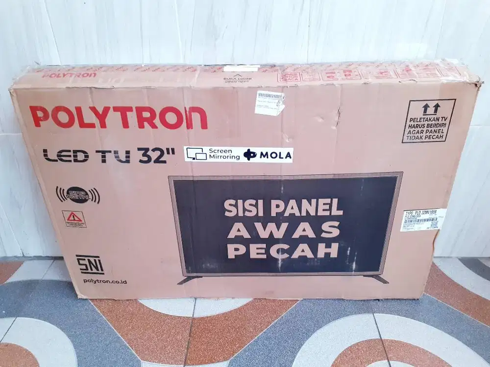 TV SMART POLYTRON 32 IN DIGITAL HD TV YOUTUBE GARANSI