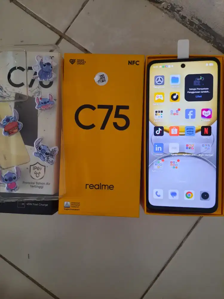 Hp Realme C75 Ram 8/256