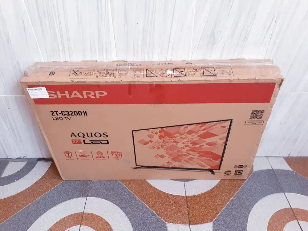 TV SHARP 32 IN DIGITAL HD TV KONDISI NORMAL GARANSI