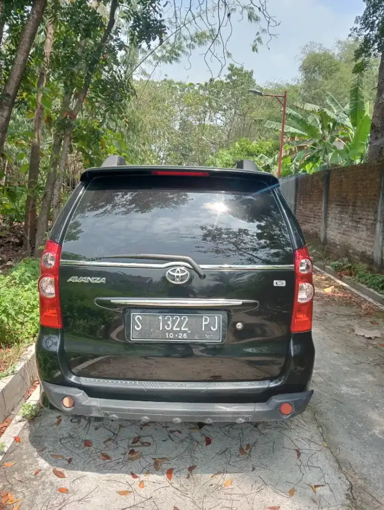 Avanza G th 2011 manual,plat S mjkerto