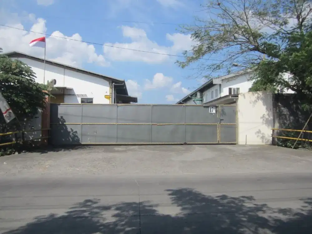 Dijual Ex Pabrik Besi Baja Strategis di Menganti, Gresik, Jawa Timur, LELANG